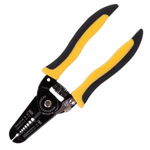 Deli Tools EDL2607 Wire Stripper, Black, Yellow