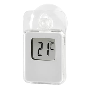 Hama 00186396 Environmental Thermometer Electronic Environmental Thermometer Indoor/Outdoor White