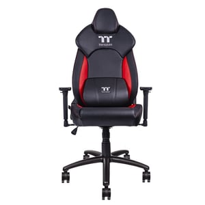 Thermaltake GGC-VCO-BRLWDS-01 Gaming-Stuhl Gaming-Stuhl Gepolsterte Sitzfläche Schwarz, Rot