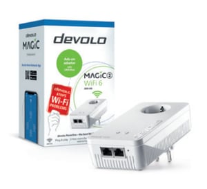 Devolo Magic 2 WiFi 6 2400 Mbit/s Przewodowa sieć LAN Wi-Fi Biały 1 szt.