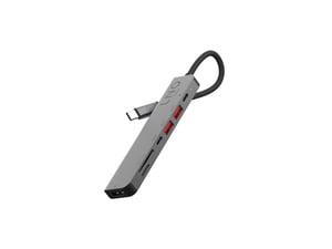 LINQ LQ48016 stacja dokująca Przewodowa USB 3.2 Gen 2 (3.1 Gen 2) Type-C Czarny, Szary