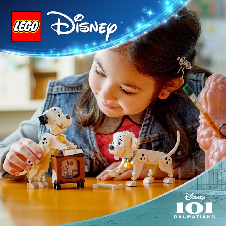LEGO Disney 101 dalmatyńczyków — Szczeniaczki Szczęściarz i Penny
