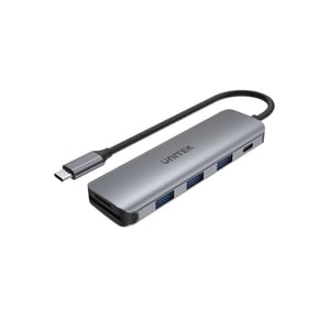UNITEK H1107C huby i koncentratory USB 3.2 Gen 1 (3.1 Gen 1) Type-C 5000 Mbit/s Szary