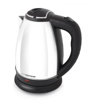 Esperanza EKK013W czajnik elektryczny 1,8 l 1800 W Black, White