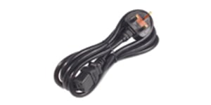 APC-Netzkabel, 16 A, 200–240 V, C19 auf UK-Stecker, schwarz, 2 m