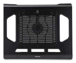 Hama Black podkładka chłodząca do laptop 39,6 cm (15.6") Czarny