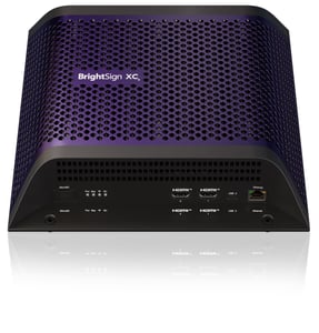BrightSign XC4055 Multimedia-Player, violett, 8K Ultra HD, 7680 x 4320 px