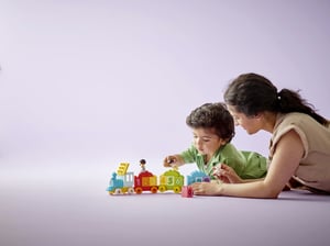 LEGO DUPLO Pociąg z cyferkami — nauka liczenia