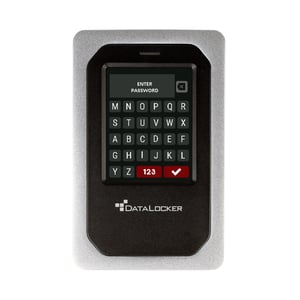DataLocker DL4 FE extern hårddisk 2 TB 5400 RPM 2,5" USB Type-C 3.2 Gen 1 (3.1 Gen 1) Aluminium, Svart