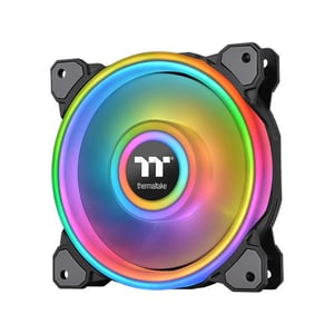 Thermaltake CL-F088-PL12SW-C PC-Kühlsystem PC-Gehäuse 12-cm-Lüfter Schwarz, Weiß