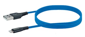 Schwaiger LPRO440 501 kabel do telefonu Niebieski 1,2 m USB A Lightning