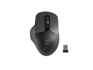 NATEC BlackBird 2 Mouse, Office, Ambidextrous, RF Wireless, IR LED, 1600 DPI
