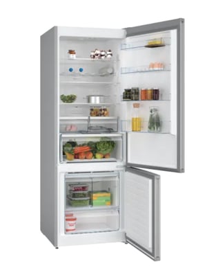 Bosch Serie 4 KGN56XLEB lodówko-zamrażarka Wolnostojący 508 l Stal nierdzewna