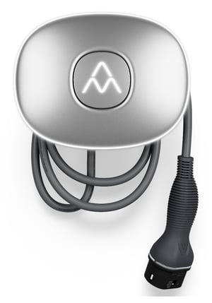 Charge Amps Halo Silver Aluminum Wall 3