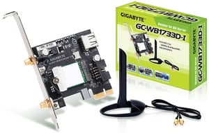 GIGABYTE GC-WB1733D-I Netzwerkkarte, internes WLAN/Bluetooth, 1733 Mbit/s