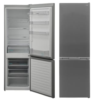 Sharp SJ-FBB04DTXSE lodówko-zamrażarka Wolnostojący 268 l Srebrny