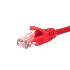Netrack BZPAT1UR kabel sieciowy Czerwony 1 m Cat5e U/UTP (UTP)
