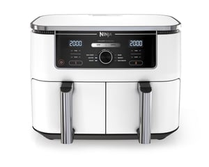 Ninja AF400EU Podwójny 9,5 l Autonomiczny 2470 W Frytkownica na gorące powietrze Biały