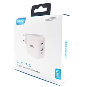 Choetech PD8002 Uniwersalne Biały Prąd przemienny Szybkie ładowanie Wewnętrzna