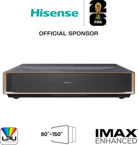 Hisense PT1 Projektor ultrakrótkiego rzutu UHD 4K (3840x2160) Kompatybilność 3D Czarny