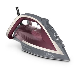 Tefal Ultragliss Anti-Calc Plus FV6840 Dampfbügeleisen 2800 W, violett, silber