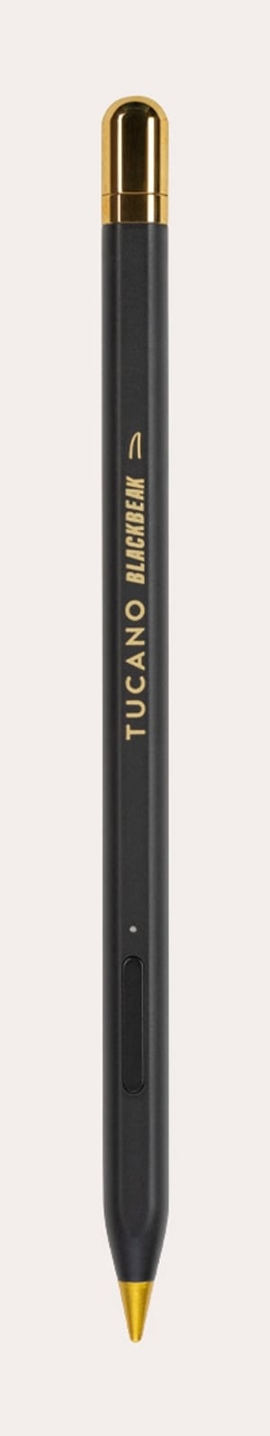 Tucano MA-STYBK-BK PDA stylus, Black, Gold