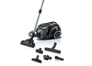 Bosch Serie 6 BGC41XSIL Vacuum Cleaner, 2.4 L, Cylinder, Dry, 700 W, Bagless