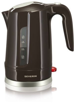 Severin WK 3427 Electric Kettle, 1.2 L, 1300 W, Brown