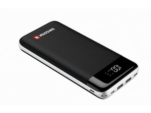 Swissten 22013929 bank mocy Litowo-polimerowy (LiPo) 30000 mAh Czarny, Biały