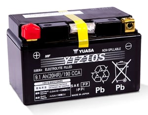 Yuasa YTZ10S Blei-Säure-Autobatterie (VRLA) 8,6 Ah 12 V Motorrad