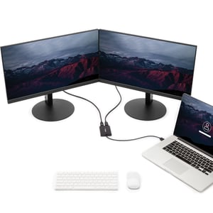 StarTech USB32DP24K60 zewnętrzna karta graficzna usb 4096 x 2160 px Czarny