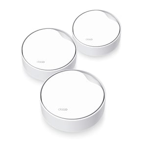 TP-Link DECO X50-PoE (3er-Pack) Dualband (2,4 GHz/5 GHz) Wi-Fi 6 (802.11ax) Weiß 2 für den Innenbereich