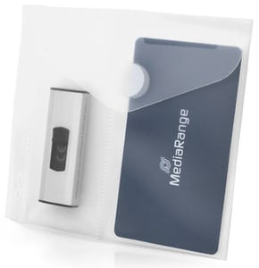 MediaRange BOX986 fodral för USB-minne Polypropylen (PP) Genomskinligt