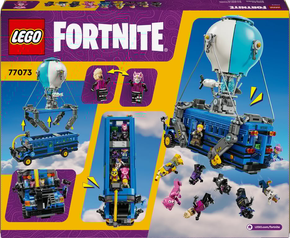 фото Блоковий конструктор LEGO Fortnite Battle Bus (77073)