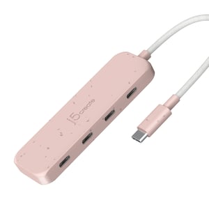 j5create JCH345ER USB 3.2 Gen 1 (3.1 Gen 1) Type-C 10000 Mbit/s Rosa