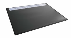 Durable 722301 Desk Pad, Polypropylene (PP), Black