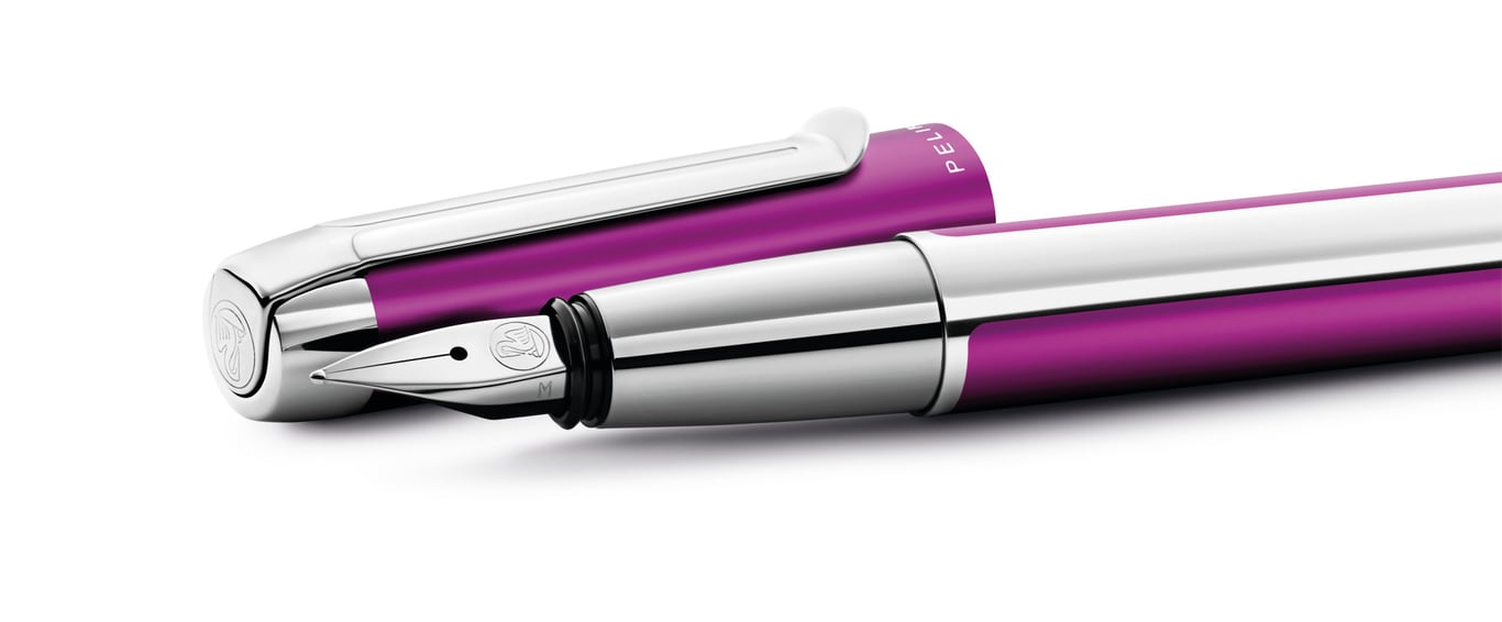 Pelikan 823784 wieczne pióro System napełniania tłoczkiem Fioletowy 1 szt.