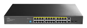 Cudy GS1026PS2 przełącznik sieciowy Gigabit Ethernet (10/100/1000) Obsługa PoE Czarny