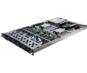 Asrock 1U10E-MILAN2 barebone-server med AMD SoC LGA 4094 Rack (1U) Grå
