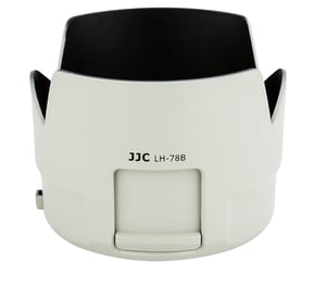 JJC LH-78B WHITE osłona obiektywu 7,2 cm Okrągły Biały