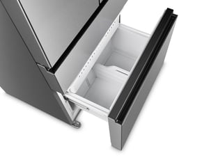 Gorenje NRM8181UX chłodziarko-zamrażarka otwierana obustronnie Wolnostojący 480 l Szary