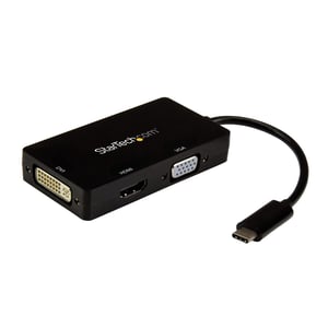 StarTech CDPVGDVHDBP extern grafikkort USB 3840 x 2160 px Svart