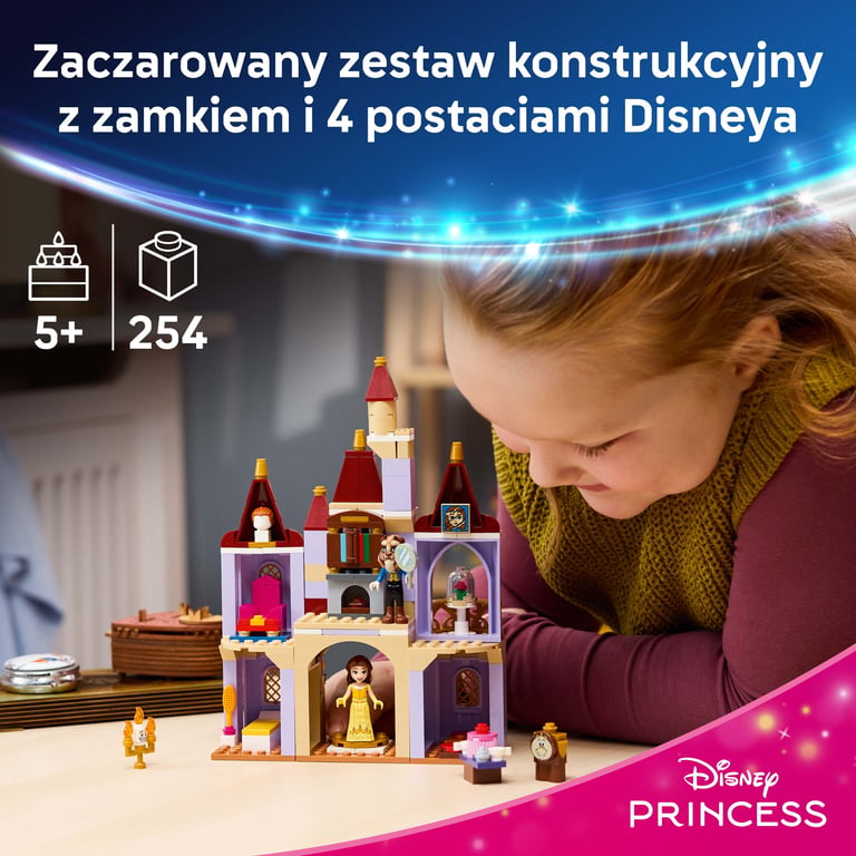 LEGO Disney Princess Zaczarowany zamek Pięknej i Bestii