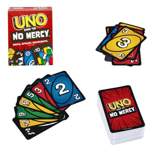 Spiele HWV18 Brettspiel UNO Show 'em No Mercy Kartenspiel Abwerfen