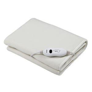 Tristar BW-4753 60 W Electric Blanket, White Fleece