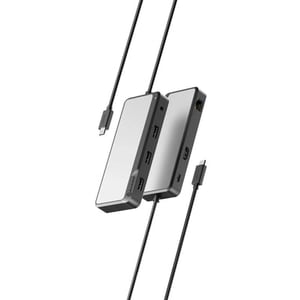 ALOGIC FUPHD1 dockningsstation, kabelansluten USB 3.2 Gen 1 (3.1 Gen 1) Type-A, grå, svart