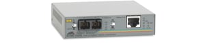 Allied Telesis 100TX to 100FX (SC) media converter, 100 Mbit/s network converter, 1310 nm