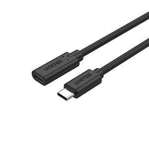 UNITEK C14086BK kabel USB USB 3.2 Gen 2 (3.1 Gen 2) 0,5 m USB C 10 Gbit/s 100 W Czarny