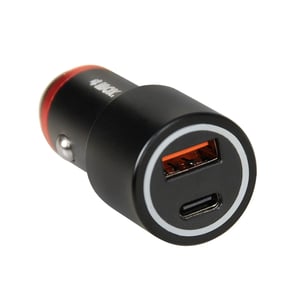 iBox ICC20 laddare för mobila enheter: smartphone, smartwatch, surfplatta. Svart. Cigarettändare. Snabbladdning. Automatisk.