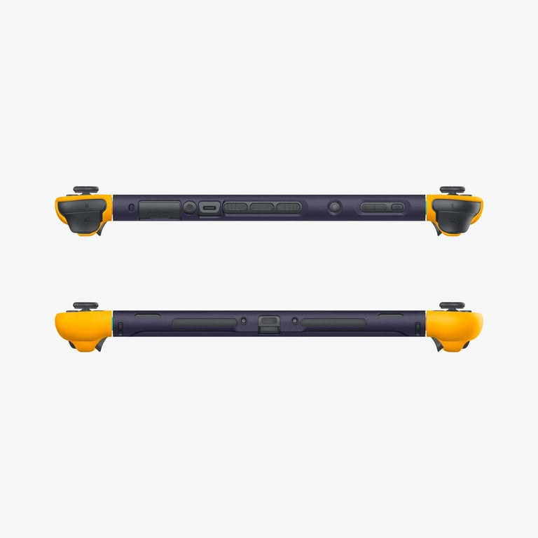 Spigen Nano Pop Pokrowiec Nintendo Poliwęglan (PC) Granatowy (marynarski), Żółty